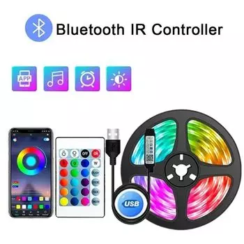 NIMIMOON RGB светодиодная лента USB 5050 1-30 м