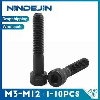 NINDEJIN Болты с шестигранной головкой M3-M10