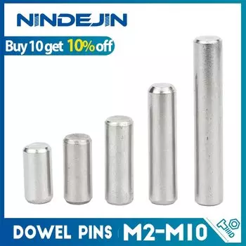 NINDEJIN Штифты из нержавеющей стали M2-M10