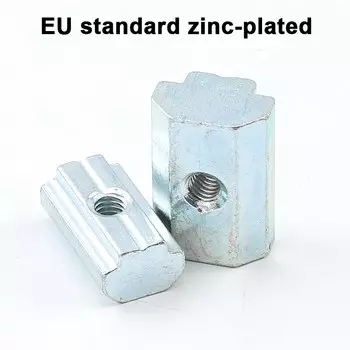 NINDEJIN Скользящие гайки M4 M5 M6 M8 углеродистая сталь 5 шт.