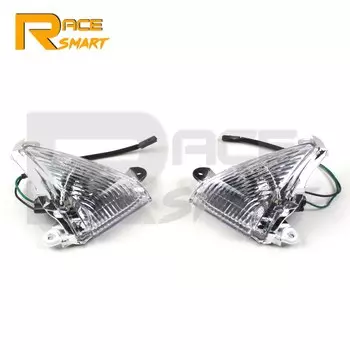 NINJA ZX-6R ZX636 2005-2010 мотоциклетный передний указатель поворота, чехол для объектива для KAWASAKI ZX6R ZX-636 2006 2007 2008 2009, новый