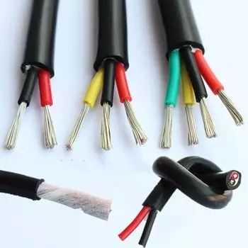 NIQEZNIL Силиконовый кабель 2-8 жил