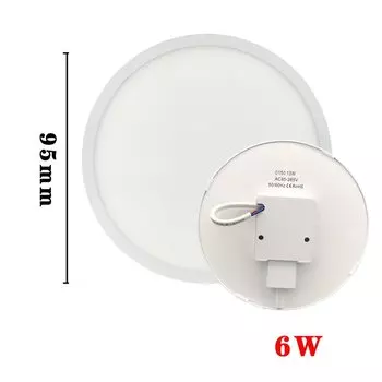 NIRLTENG Потолочный светильник LED теплый белый/холодный белый 6Вт-48Вт