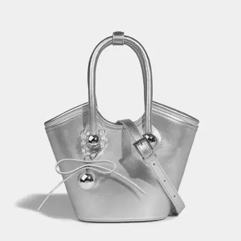 Нишевая индивидуализированная Сумочка, маленькая милая маленькая сумка с украшением из бисера, модная миниатюрная сумка, изысканная универсальная корзина для овощей