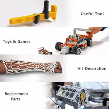 Нить для 3D-принтера, нить PETG, нить 1,75 мм для 3D-принтера, катушка 1 кг, PETG, оранжевая