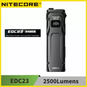 NITECORE EDC23 ультратонкий фонарь 2500 люмен