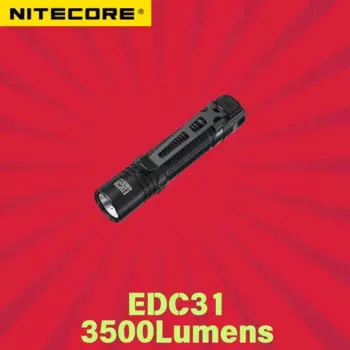 NITECORE EDC31 тактический фонарь 3500 люмен
