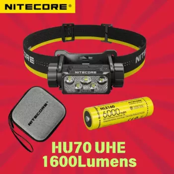 NITECORE HC70 UHE налобный фонарь 1600 люмен