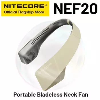 NITECORE NEF20 Бесшумный шейный вентилятор