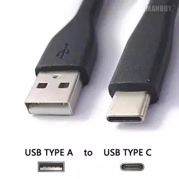 Оригинальные аксессуары NITECORE, гибкий micro USB/телефон, зарядный кабель, Type C TIPSE TINI2 MH10V2 MH12S, налобный фонарь