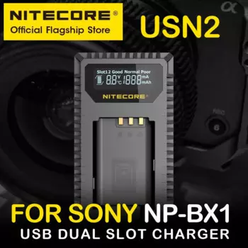 NITECORE USN2 Зарядное устройство для Sony NP-BX1