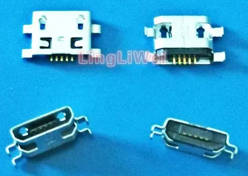 NIUKETAT Micro USB 5pin 0.8mm Разъемы для пайки 100 шт
