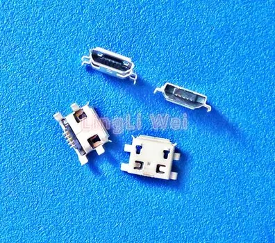 NIUKETAT Micro USB 5pin B type 0.8mm разъемы для пайки
