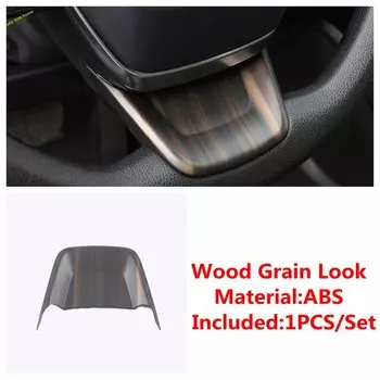 Нижнее украшение рулевого колеса автомобиля, защитная накладка на рамку, подходит для Toyota Highlander Kluger XU70 2020-2024, аксессуары