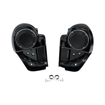 Нижний вентилируемый обтекатель мотоцикла 6,5 дюйма, коробки для динамиков, подходят для Harley Touring Road Glide Electra FLHX FLTRX FLHTK 2014-2023