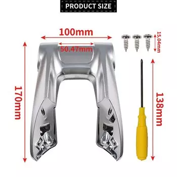 Нижняя накладка на руль автомобиля с плоским колесом ABS с логотипом для Mercedes Benz AMG 2019+ Sprot A B C E G CLS CLA Class