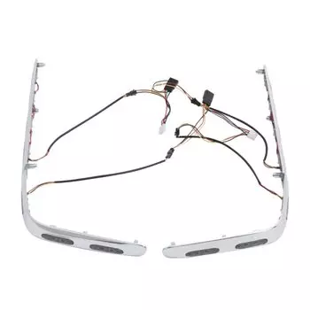 Нижняя седельная сумка для мотоцикла со светодиодный Ной подсветкой для Honda Goldwing 1800 GL1800 2001-2011