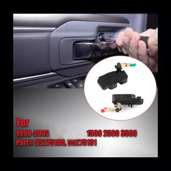 Нижняя защелка L & R задней двери кабины для Ram 1500 2500 3500 1998-2002 55275101, 1 пара