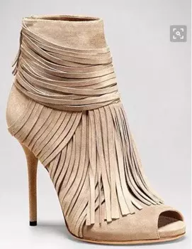 Низкая цена, лидер продаж, черные, бежевые замшевые босоножки-гладиаторы до щиколотки с бахромой и открытым носком, женские ботинки с бахромой