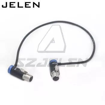 Низкопрофильный кабель TA3F-TA3F для приемников Lectrosonics SR с нижней или звуковой батареей SREXT 633, 688, 664