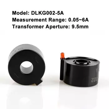 NJXSE трансформатор тока с LED индикатором 5A 20A 30A 50A 100A