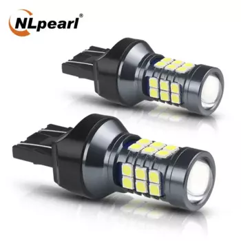 NLpearl 2x T20 LED 7440 WY21W W21W Светодиодные лампы 7443 W21/5W Led T20 Супер яркий 3030SMD Резервный фонарь заднего хода для автомобильной сигнальной лампы