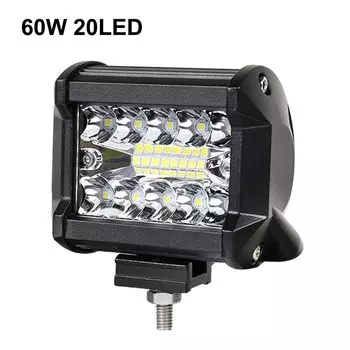 NLpearl Spot Flood LED Light Bar/рабочий свет 60 Вт 180 Вт 300 Вт 360 Вт 420 Вт Светодиодная панель для автомобиля Грузовик LADA NIVA 4x4 ATV Светодиодная панель