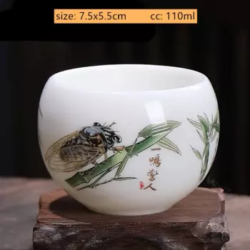 NLSLASI Ручная керамическая чайная чашка 110 мл