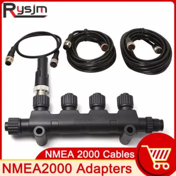 Модуль адаптера NMEA2000 Кабели NMEA 2000 Длина 0,5 м 3 м 4 м Розетки для проводов Многофункциональный преобразователь постоянного тока 9-30 В Автомобиль по индивидуальному заказу