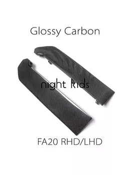 Ночная детская Передняя панель из углеродного волокна для Toyota GT86 Subaru BRZ Scion FRS 13-20 Gen.1