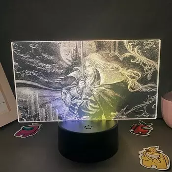 Ночник Castlevania Alucard Mangamall 7 цветов