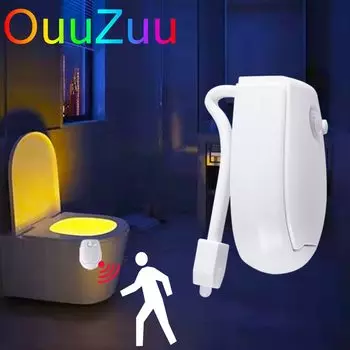 Ночник для унитаза OuuZuu 7 цветов