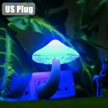 Ночник LISM гриб желтый