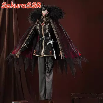 Ночные часы косплей костюм игра Личность V Косплей S-2XL Сакура-ССР Morningstar Ithaqua косплей мужской костюм Хэллоуин