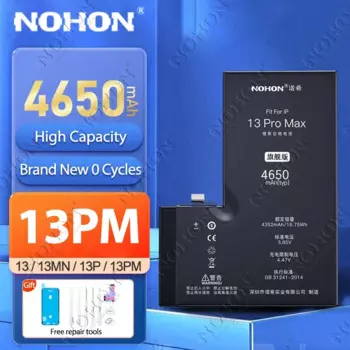 NOHON аккумулятор большой емкости для iPhone 13 Pro Max 13PM 13P 13Mini 13Pro 13ProMax Сменные аккумуляторы для телефона хорошего качества