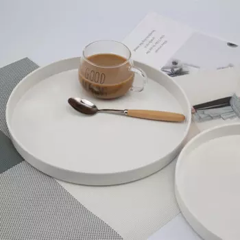 Пластиковый круглый поднос AhunderJiaz для ювелирных изделий