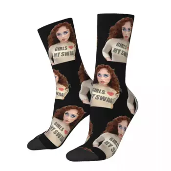 Носки Chappell Roan для девочек, с надписью «Love My Swag»