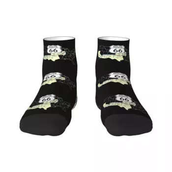 Носки мужские и женские с принтом карты Route 66