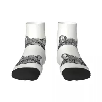 Носки с надписью «Французский бульдог» для мужчин и женщин