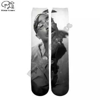 Носки унисекс хлопковые в стиле хип-хоп, 3 пары