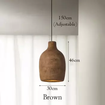 Ностальгический подвесной светильник YongYing Lumin серого цвета