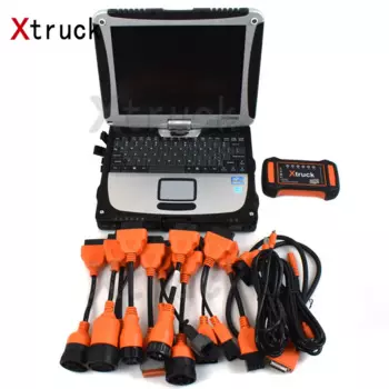 Ноутбук CF19 + Xtruck Y009 HDD, многобрендовый диагностический комплект, аксессуары для тяжелых грузовых экскаваторов, диагностика транспортных средств UD/MACK