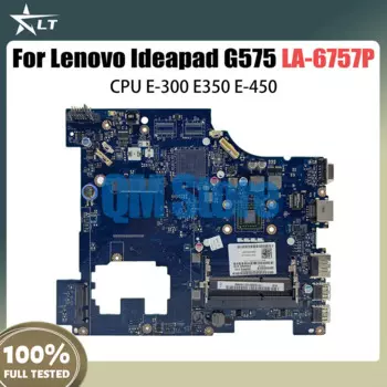 Ноутбук с EME450 E-300 cpu LA-6757P без HDMI DDR3 Материнская плата для Lenovo Ideapad G575 материнская плата
