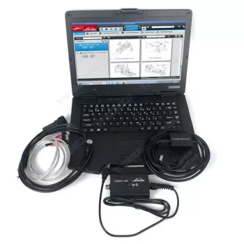 Ноутбук Thoughbook CF55 Для Linde Canbox doctor Linde pathfinder lsg service Гильдия lidos Автопогрузчик диагностический сканер инструмент