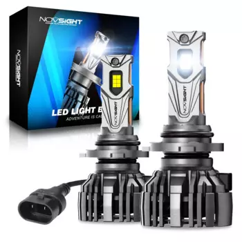 NOVSIGHT 140W 30000LM H4 Светодиодная лампа Canbus H7 H11 H8 H9 9005 HB3 9006 HB4 H13 9007 9004 6500K Автомобильные фары Лампы 12 В Светодиодная лампа