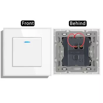 NOVSKI Кристальный панель выключатель 16А 250В