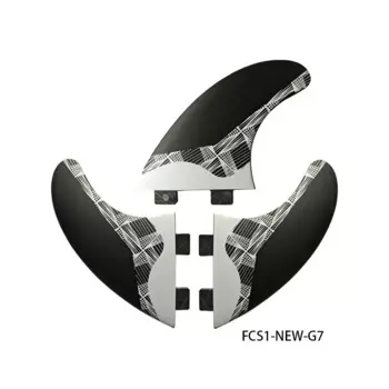 НОВЫЕ ласты для серфинга FCS1 NEW G7/L, бодиборд, тройные ласты для доски для серфинга из сотового стекловолокна