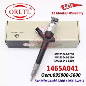 НОВЫЙ 1465A041 для Mitsubishi L200 4D56 Euro 4, дизельная форсунка двигателя 095000 -5600 Топливная форсунка в сборе 095000 -5601 ORLTL