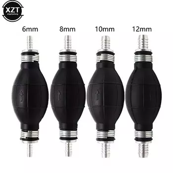 НОВЫЙ 1 шт. топливный насос 6 мм 8 мм 10 мм 12 мм резиновый алюминиевый ручной топливный насос линия ручной праймер лампа все топлива для автомобиля лодки морской подвесной двигатель