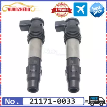 НОВЫЙ 2 шт. 21171-0033 катушка зажигания подходит для Kawasaki Ninja 650 1000 Versys-X 300 650 211710033